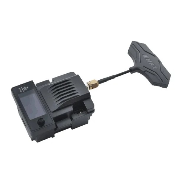 HOT EMAX Aeris Link ExpressLRS ELRS Micro 2,4 GHz 915MHz RF TX módulo receptor con ventilador de refrigeración OLED para RC avión FPV Drone